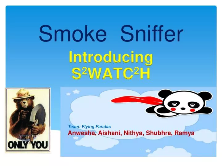 smoke sniffer