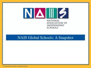 NAIS Global Schools: A Snapshot