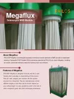 Megaflux PHILOSEP MBR Module: Advanced Membrane Technology for Efficient Wastewater Treatment - slide 1