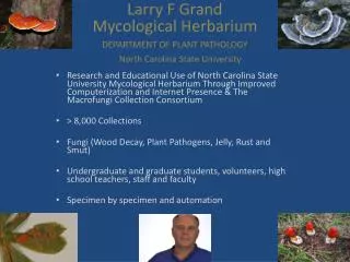 Larry F Grand Mycological Herbarium