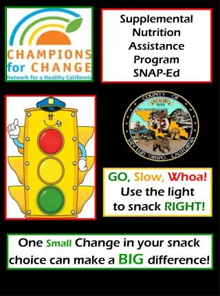 Supplemental Nutrition Assistance Program SNAP-Ed