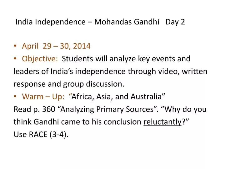 india independence mohandas gandhi day 2