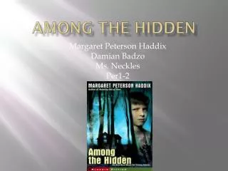 Among the hidden
