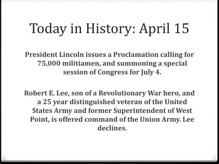 today in history april 15