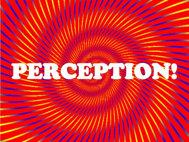 perception