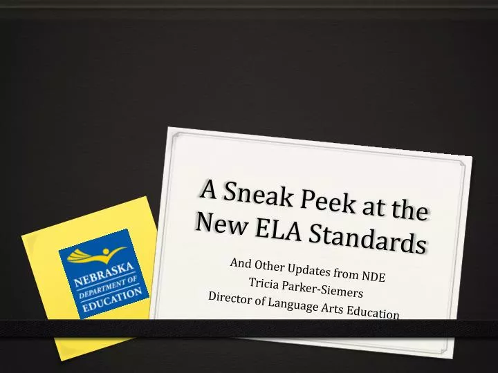 a sneak peek at the new ela standards