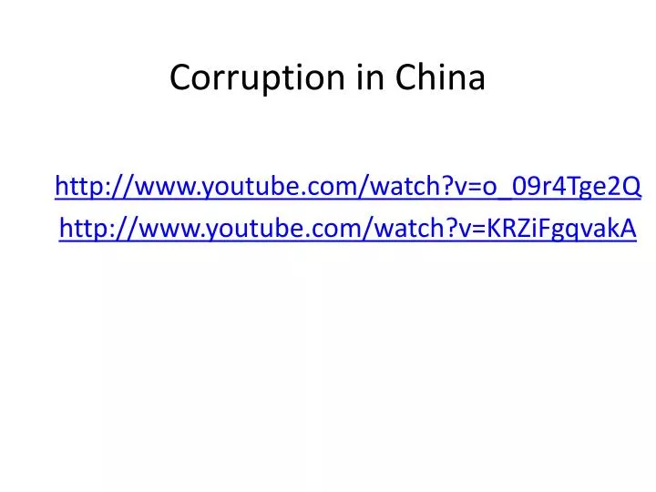 corruption in china