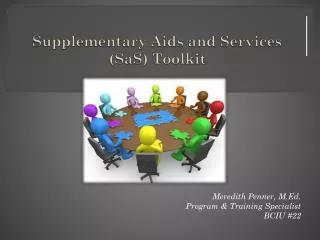 Supplementary Aids and Services (SaS) Toolkit
