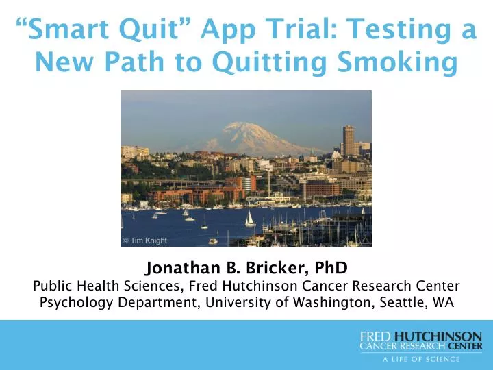 smart quit app trial testing a new path to quitting smoking