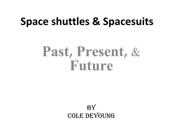 space shuttles spacesuits