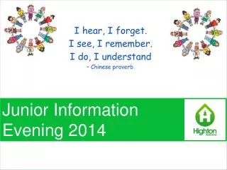 Junior Information Evening 2014