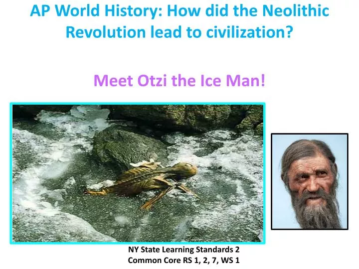 ap world history how did the neolithic revolution lead to civilization