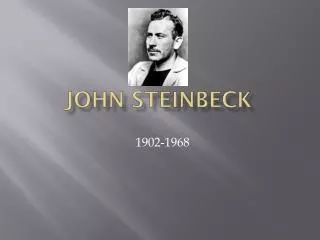 John Steinbeck