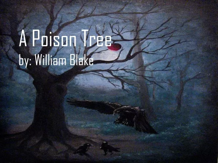 a poison tree by william blake