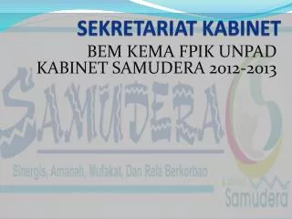 sekretariat kabinet