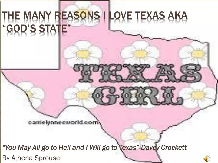 you may all go to hell and i will go to texas davey crockett by athena sprouse