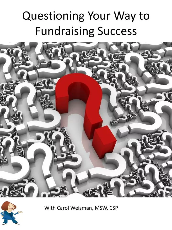 questioning your way to fundraising success