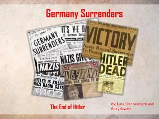 Germany Surrenders