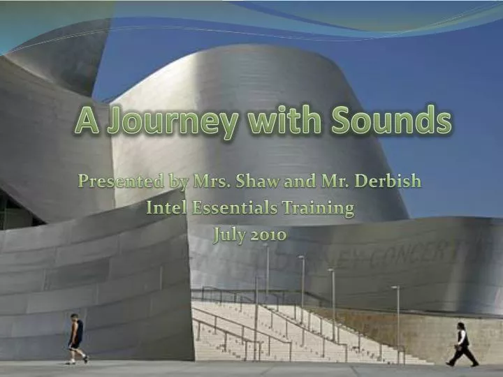 a journey with sounds