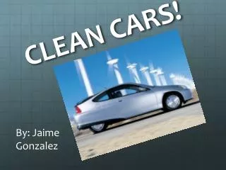 CLEAN CARS!