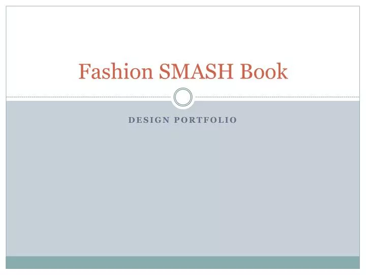 fashion smash book