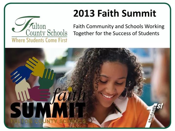 2013 faith summit