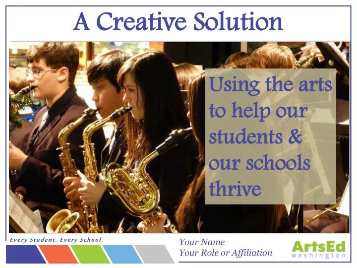 smarts begins with you becoming an arts advocate