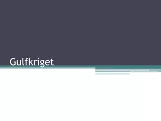 gulfkriget
