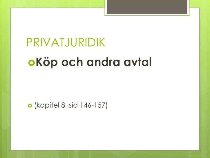 privatjuridik