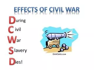 Effects of civil war