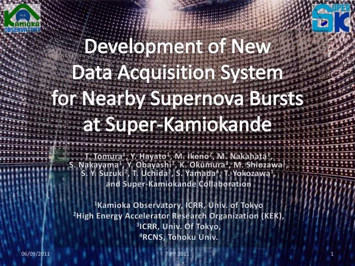 development of new data acquisition system for nearby supernova bursts at super kamiokande