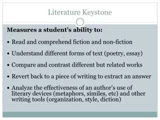 Literature Keystone