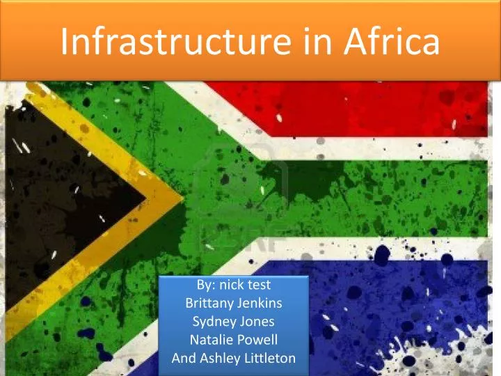 infrastructure in africa