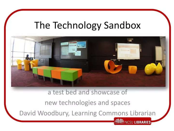 the technology sandbox