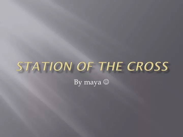 station of the cross