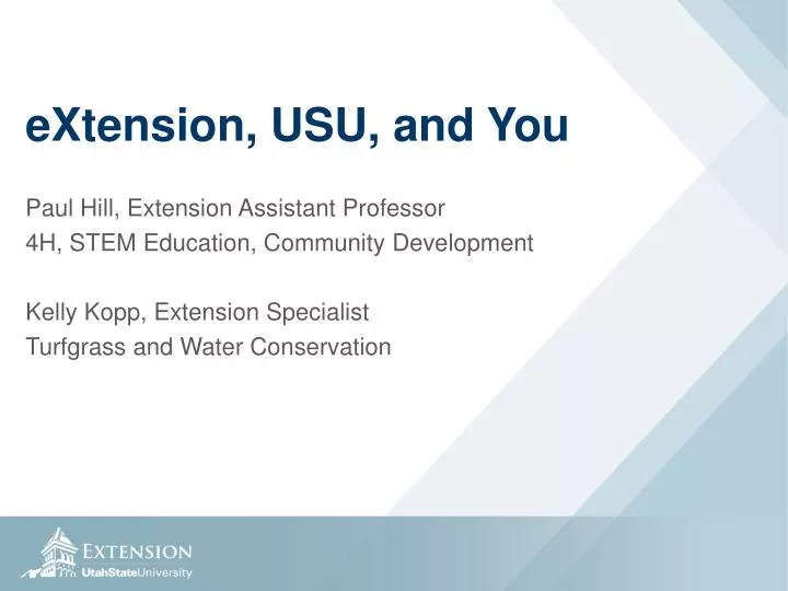 extension usu and you