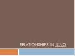 Relationships In JUno - slide 1