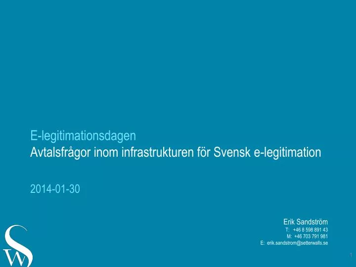 e legitimationsdagen avtalsfr gor inom infrastrukturen f r svensk e legitimation