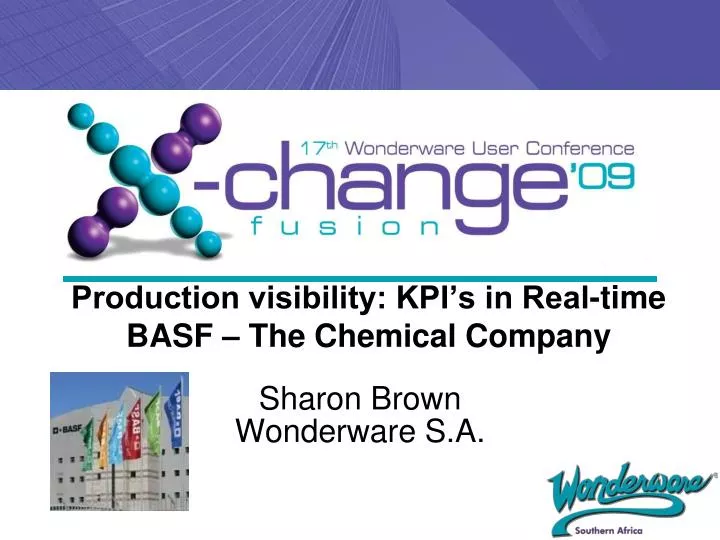 production visibility kpi s in real time basf the chemical company