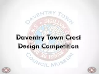 Daventry Town Crest Design Competition