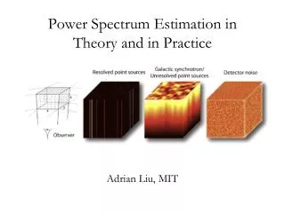 Power Spectrum Estimation in Theory and in Practice