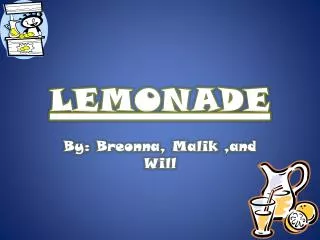 LEMONADE