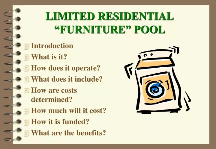 limited residential furniture pool