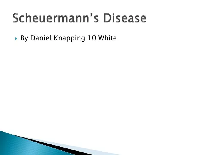 scheuermann s disease