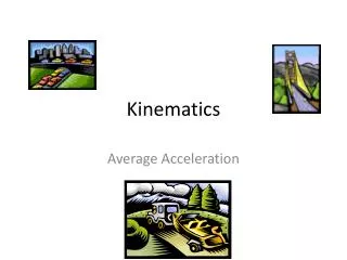 Kinematics