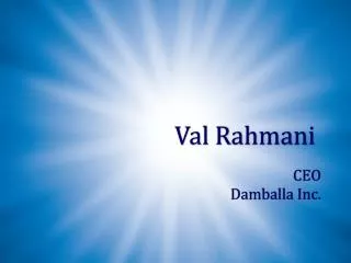 Val Rahmani