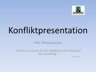 konfliktpresentation