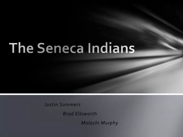 the seneca indians