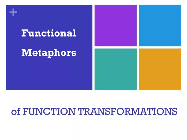 of function transformations