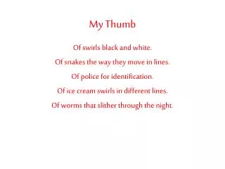 My Thumb